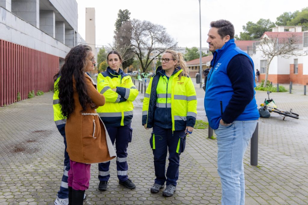 La UMIES de Sevilla amplía 40 plazas de acogida ante la borrasca Leonardo