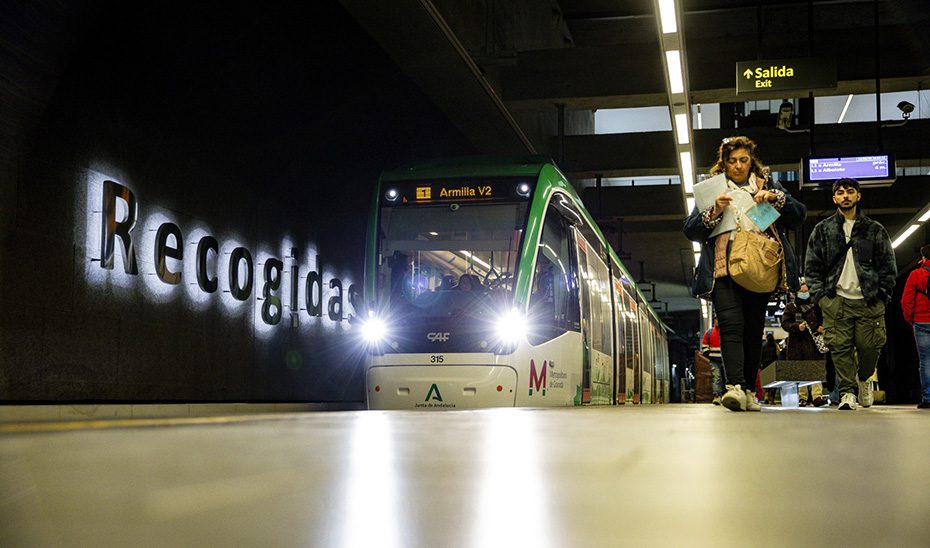 Sevilla lidera, por volumen, el transporte de viajeros en Metro de Andalucía