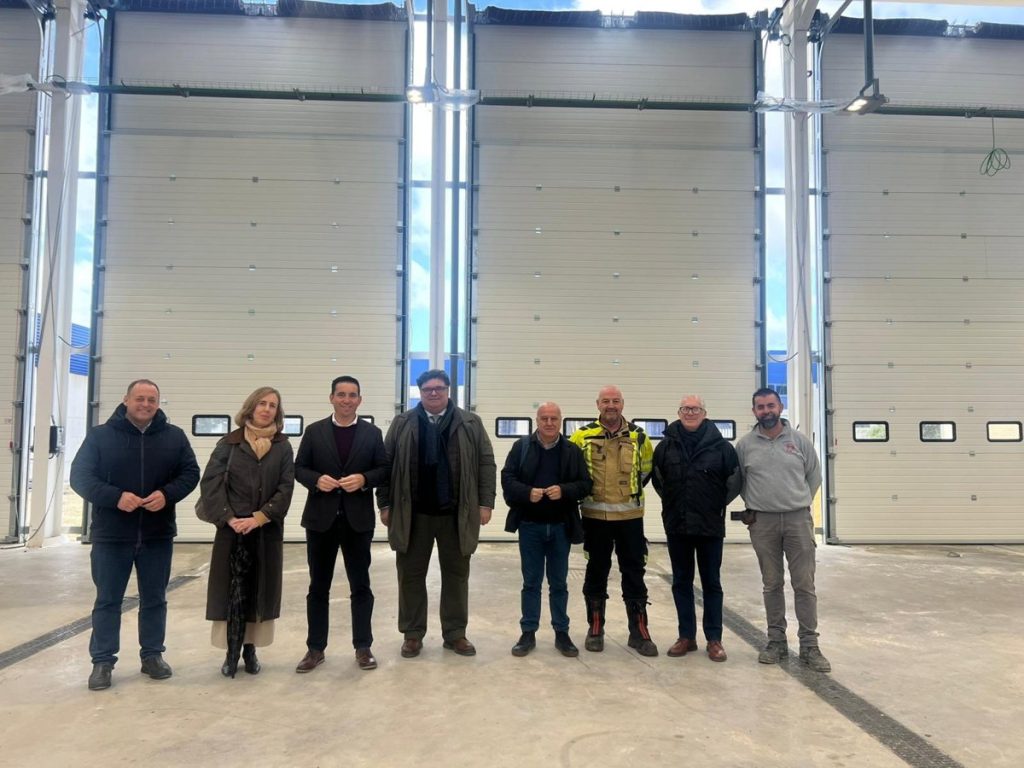 La Diputación destina dos millones de euros al nuevo parque de bomberos de Morón