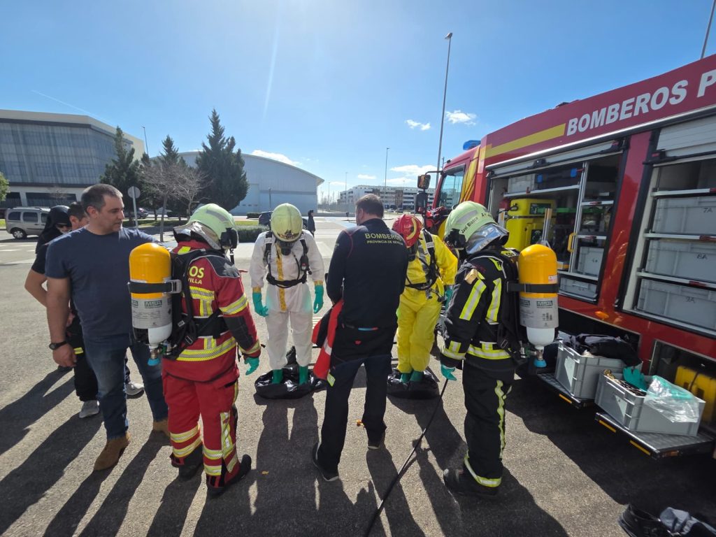 El Consorcio Provincial de Bomberos de Sevilla forma a 180 profesionales en intervenciones con sustancias peligrosas