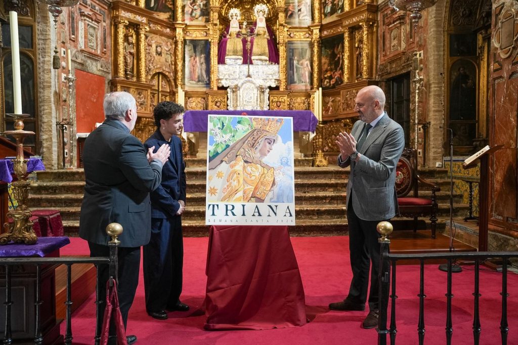 La Virgen de la Salud de San Gonzalo y el Cristo de las Penas protagonizan el cartel de la Semana Santa de Triana