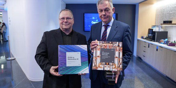 José Luis Sanz busca en las oficinas de IBM en Nueva York atraer inversión tecnológica a Sevilla