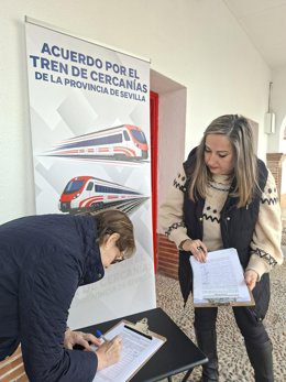 El PP recauda miles de firmas para exigir un plan estratégico de Cercanías en Sevilla