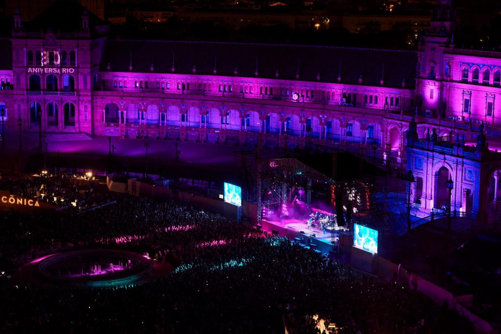 El Ayuntamiento autoriza la Plaza de España para el Icónica Santalucía Fest 2026