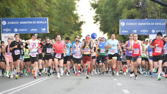 Sevilla bate récord con 40.000 inscripciones para el Maratón y Medio Maratón de 2027