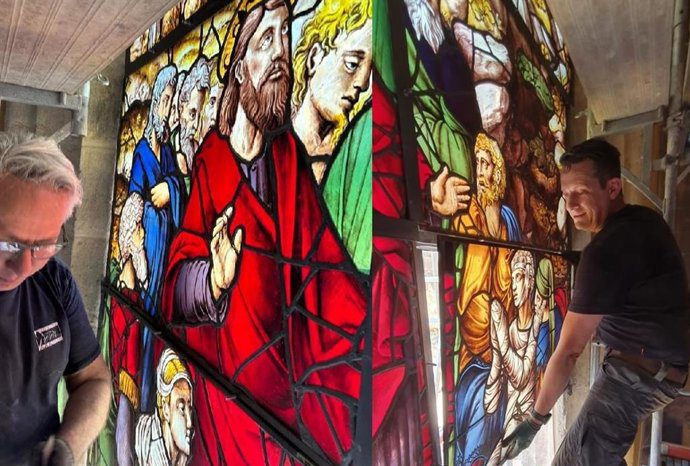 Patrimonio autoriza la restauración de tres vidrieras históricas de la Catedral de Sevilla