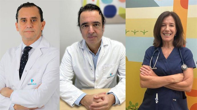 Forbes reconoce a tres médicos sevillanos de Quirónsalud por tercer año consecutivo