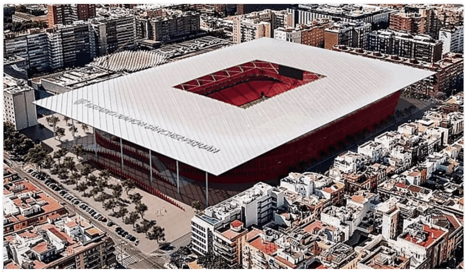 Sevilla aprueba el estudio inicial para modernizar el Sánchez-Pizjuán y crear una gran plaza en Nervión