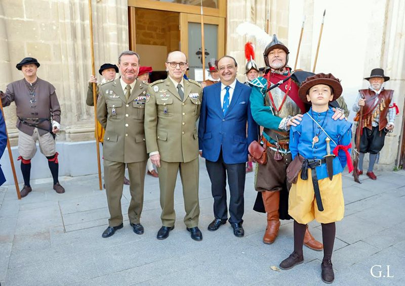Jerez revive el poder de los Tercios, historia viva en los Claustros de Santo Domingo