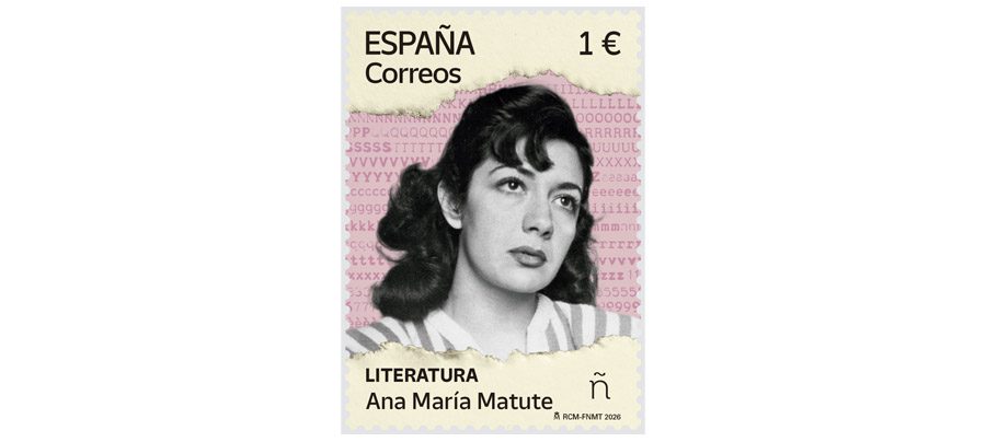 Correos emite 65.000 sellos de Ana María Matute, disponibles en Sevilla