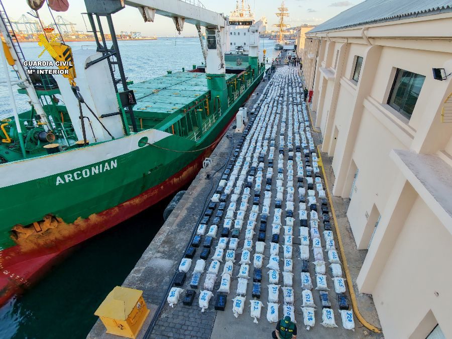 Europol confirma a la costa andaluza y al Guadalquivir como ruta principal de entrada de cocaína a Europa