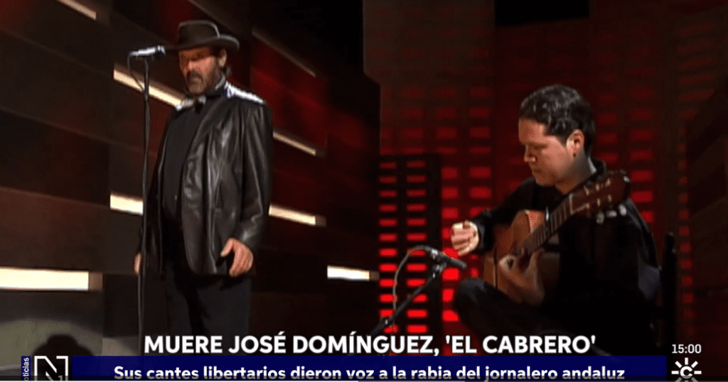 Muere a los 81 años en Sevilla el cantaor José Domínguez Muñoz 'El Cabrero'