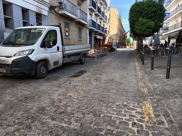 Sevilla inicia la reurbanización de Santa Vicenta María con 274.302 euros y desvíos de tráfico