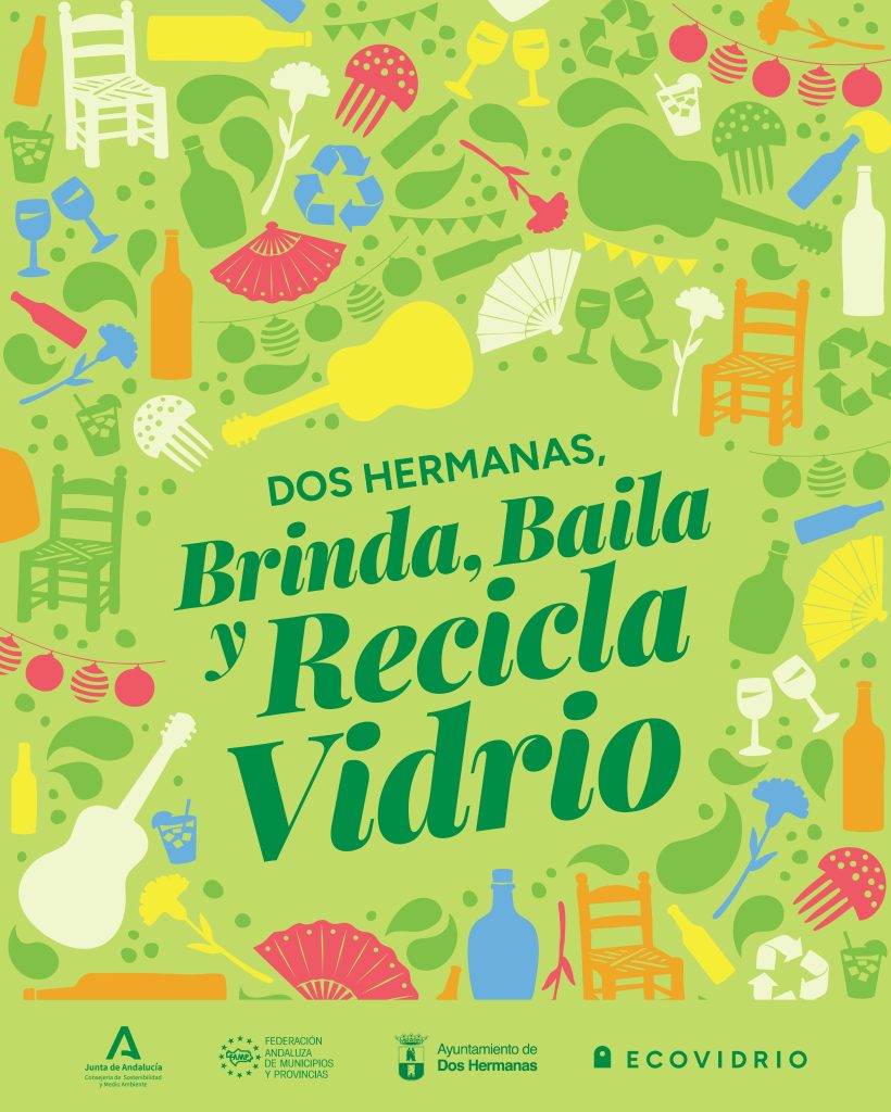 Dos Hermanas recupera 19,2 toneladas de vidrio en su Feria 2026, un 2,9% más