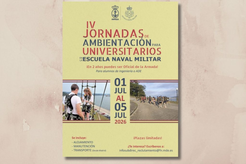 La Armada busca talento en las universidades sevillanas en las ramas de ingenierías y ADE