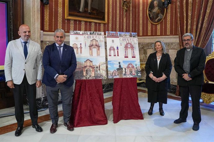 Sevilla desvela las portadas del Corpus 2026, dedicadas a Montserrat y Amparo