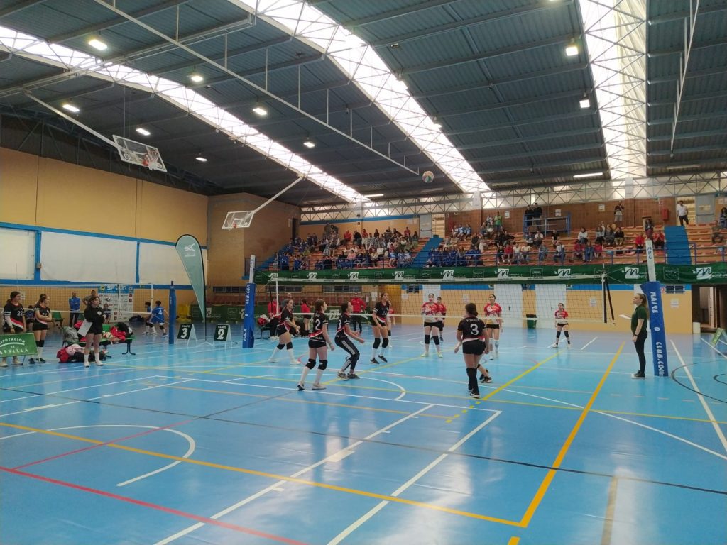 53 equipos de 28 pueblos compiten en Bormujos en el III Torneo de Voleibol Provincial