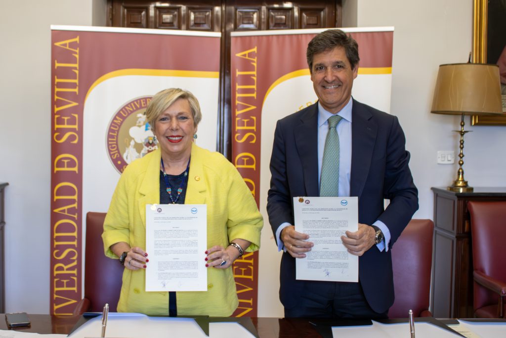 La US y el Banco de Alimentos firman un convenio para impulsar el voluntariado en Sevilla