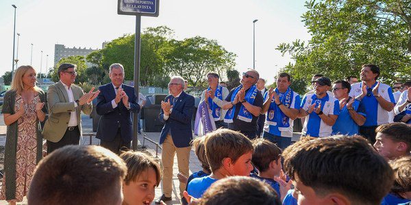 Sevilla dedica un paseo en Bellavista a la UD Bellavista por sus 50 años de historia
