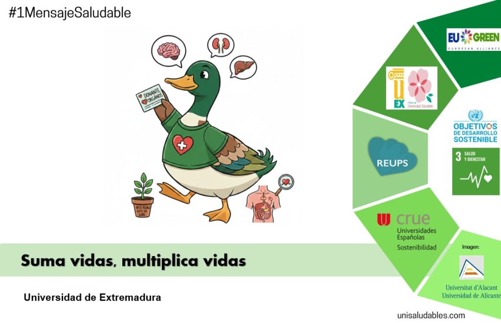La Universidad de Sevilla se suma el 3 de junio al Día del Donante de Órganos