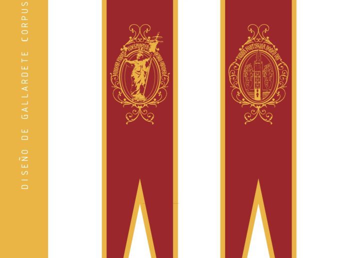 Sevilla estrena 96 nuevos gallardetes para el Corpus Christi 2026 con diseño de Peña