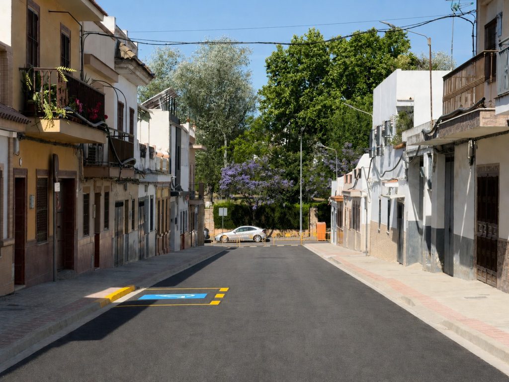 EMASESA finaliza la primera fase de renovación de redes en Las Ganchozas, Dos Hermanas