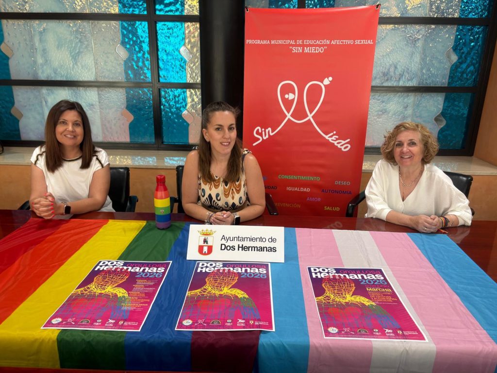 Dos Hermanas celebra el Orgullo LGTBI+ con una marcha y festival del 12 de junio al 2 de julio