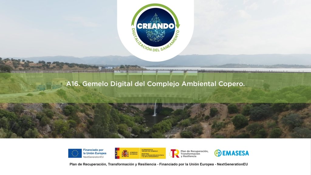 EMASESA desarrolla un gemelo digital para optimizar la gestión del Complejo Copero en Sevilla