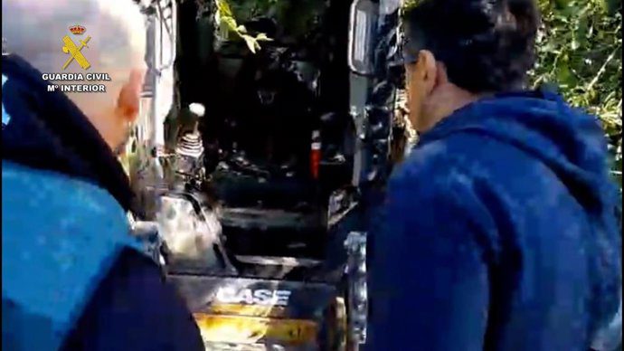 La Guardia Civil de Carmona recupera un tractor robado valorada en más de 74.000 euros