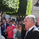 El alcalde de Sevilla, José Luis Sanz, en el Corpus Christi 2026