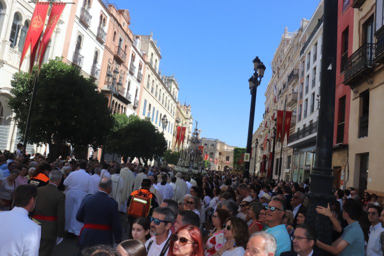 La Custodia en la procesi&oacute;n del Corpus Christi de Sevilla 2026