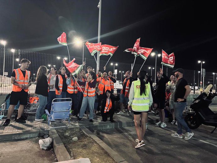 Huelga logística en Sevilla: CCOO cifra el seguimiento en 6.000 trabajadores