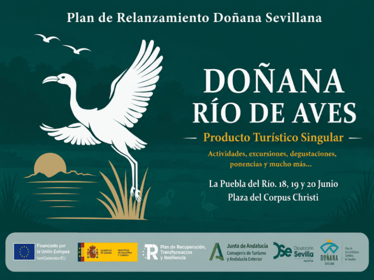La Puebla del R&iacute;o acoge la feria 'Do&ntilde;ana R&iacute;o de Aves' del 18 al 20 de junio