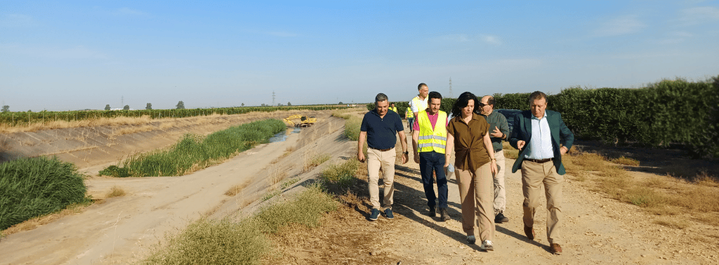 La CHG invierte 400.000 euros en obras de emergencia contra inundaciones en La Rinconada