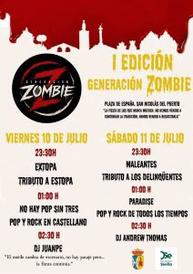 San Nicolás del Puerto celebra desde ayer la I edición de 'Generación Zombie'