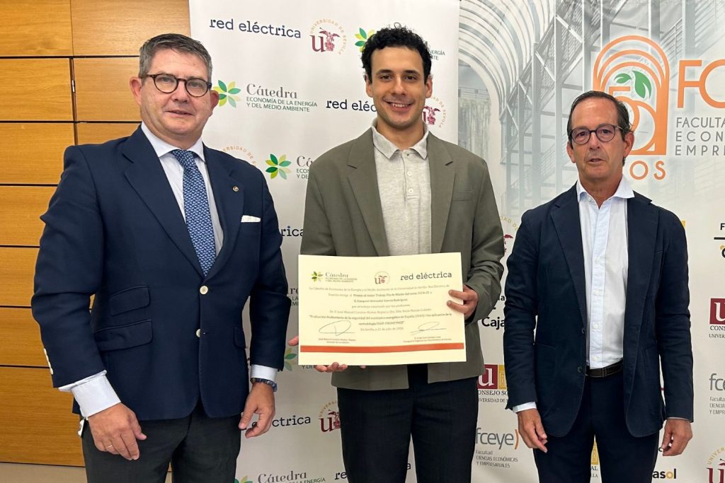 La Universidad de Sevilla premia una tesis sobre proveedores óptimos de energía para España