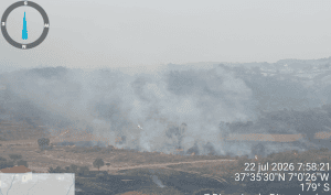 El Plan Infoca eleva a emergencia el incendio de Huelva con 120 efectivos