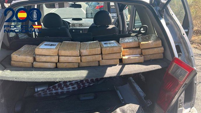 Cinco detenidos en Sevilla y Huelva por una red de tráfico de 20 kilos de cocaína