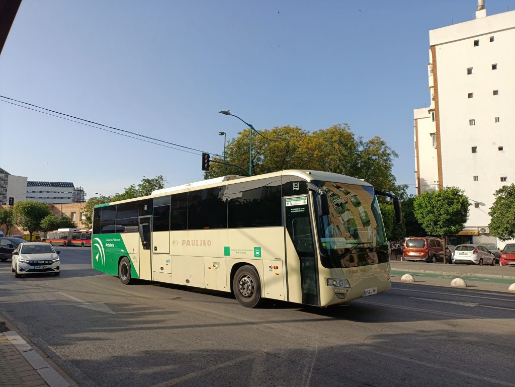 Desvíos en 6 líneas de autobús en San Juan de Aznalfarache por obras desde el lunes 6 de julio