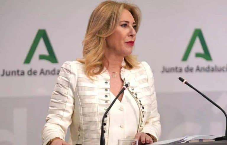 Carolina Espa&ntilde;a, Consejera de Economia y Hacienda de la Junta de Andalucia.