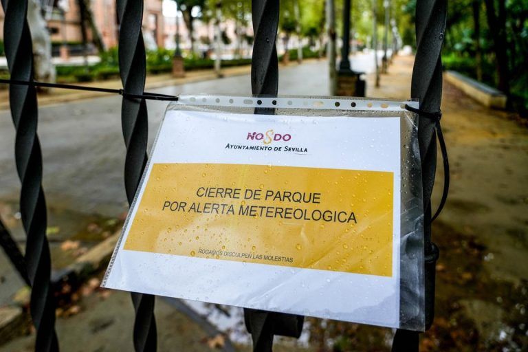Parque de Los Perdigones cerrado por alerta metereol&oacute;gica /Archivo.