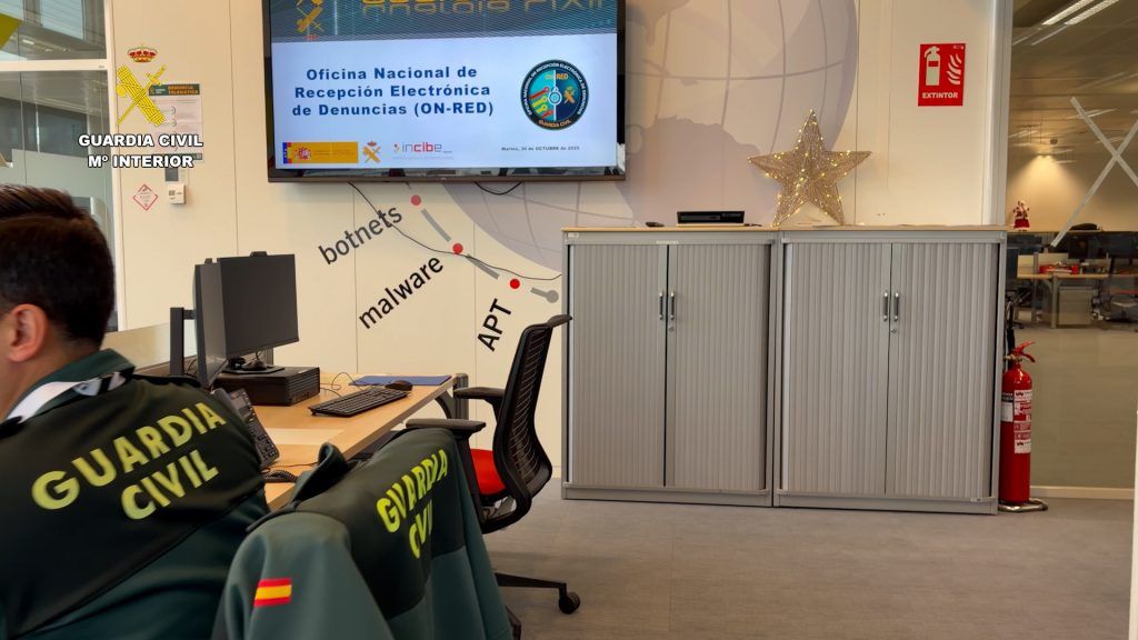 La Guardia Civil desbloquea seis millones tras estafa en publicidad digital