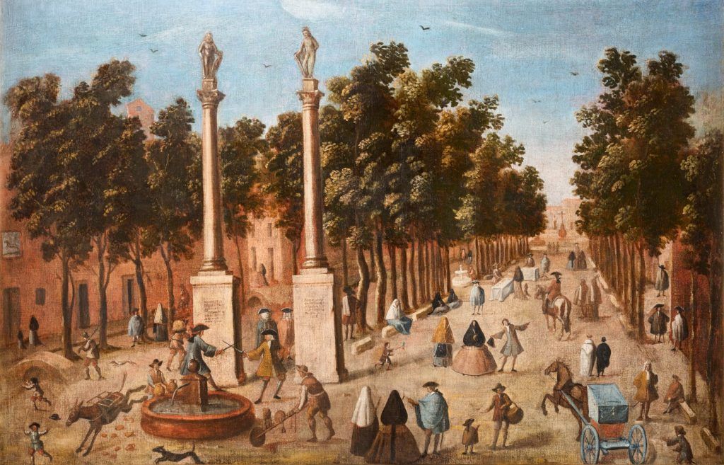 La Alameda de Hércules cumple 451 años como primer jardín público de Europa