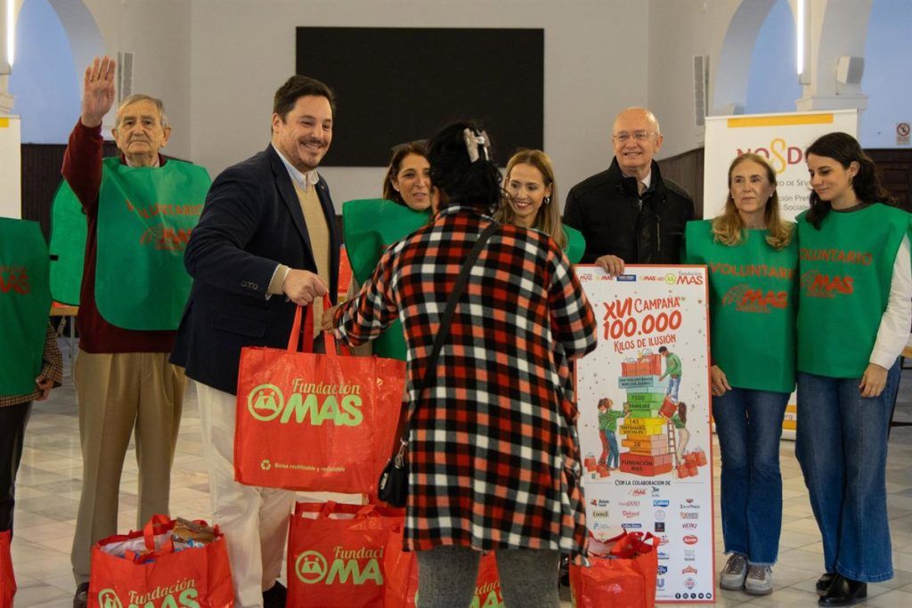 El Ayuntamiento se suma a la campaña solidaria de la Fundación MAS para 7.500 familias