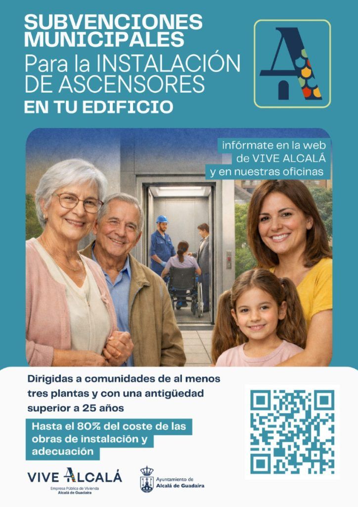 Alcalá de Guadaíra abre el plazo para subvencionar ascensores hasta abril