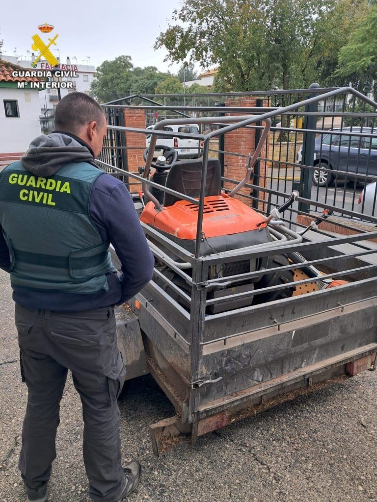 La Guardia Civil recupera herramientas robadas por valor de 9.000 euros en Carmona