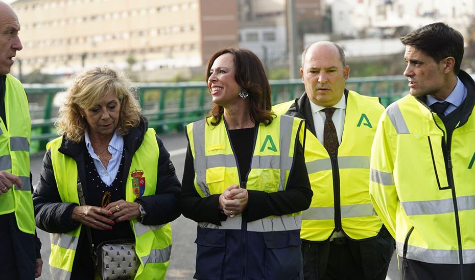 El primer carril BUS-VAO del Aljarafe estará operativo en febrero tras ejecutar el 99% de las obras