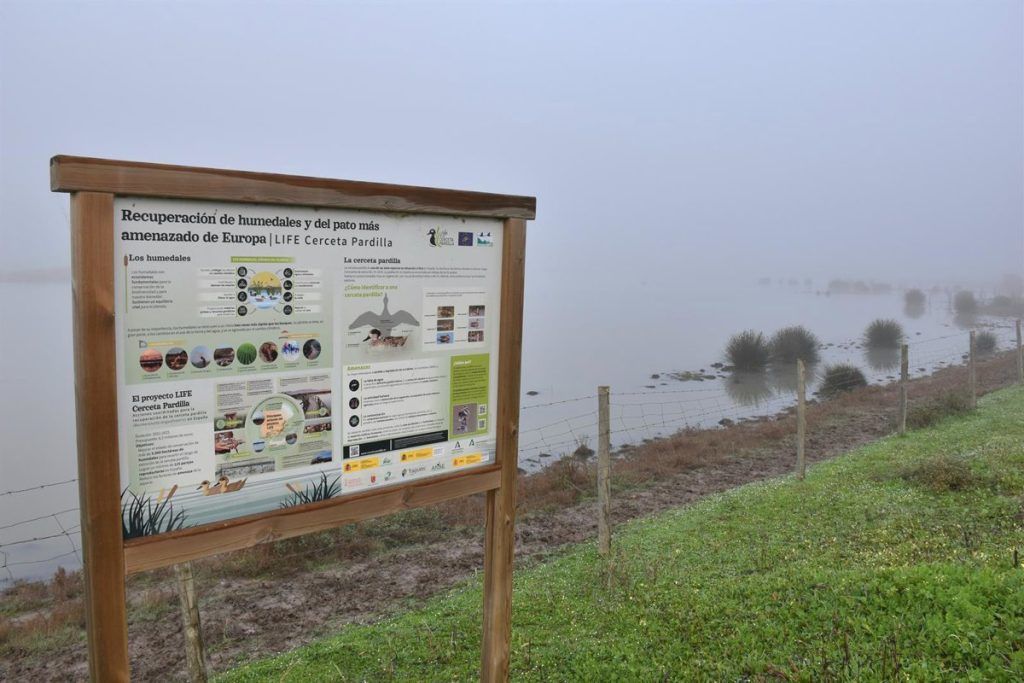 La Junta invierte más de 1,3 millones en el Paraje Natural Brazo del Este