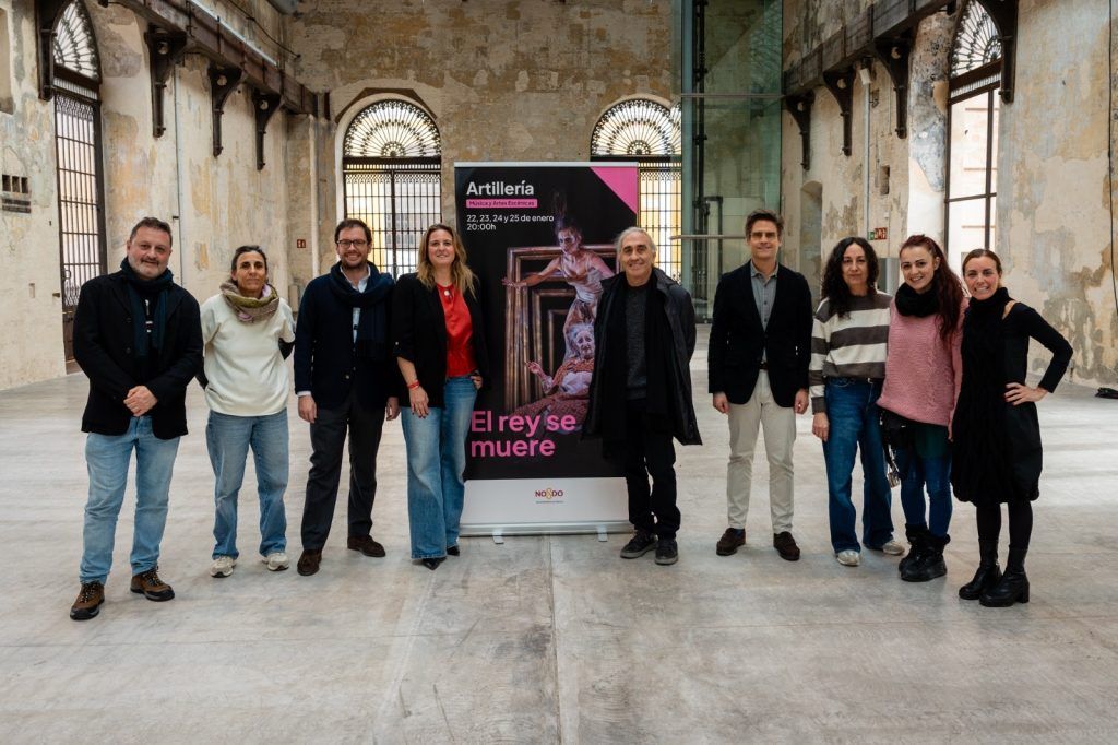 La compañía Atalaya lleva 'El rey se muere' a la Real Fábrica de Artillería