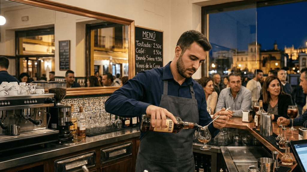 Oferta de empleo: camarero/a en turno de noche en Cantillana con salario de 1.557 euros al mes